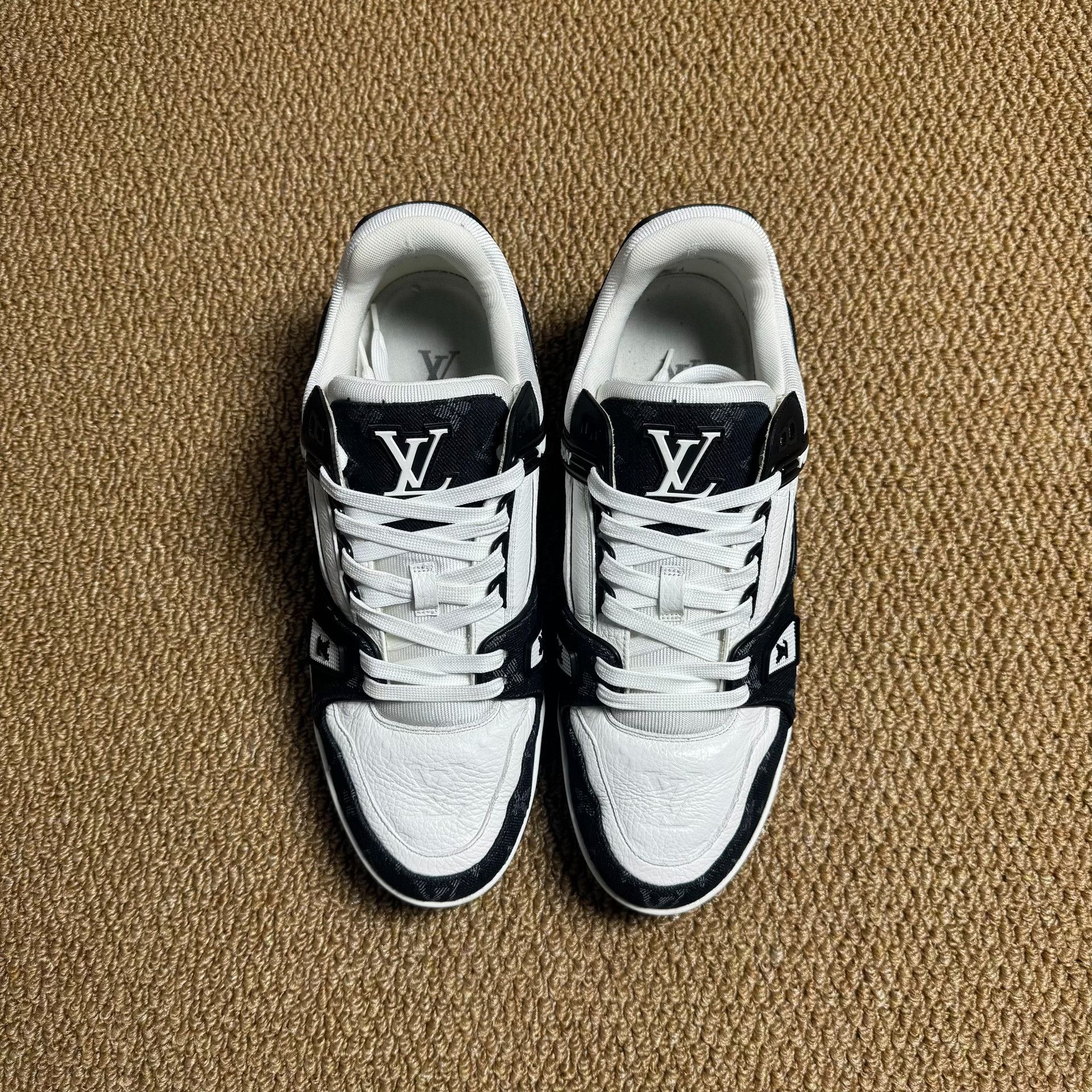 Louis Vuitton Louis Vuitton LV Trainer Low-Top Sneakers Size US 10 / EU 43 - 4 Thumbnail