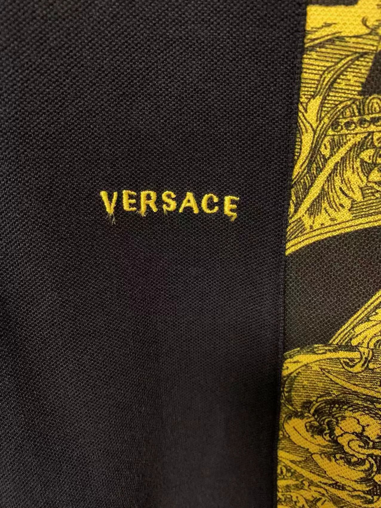 Versace Versace Men's Polo Shirt with Logo Embroidery Size US M / EU 48-50 / 2 - 4 Thumbnail