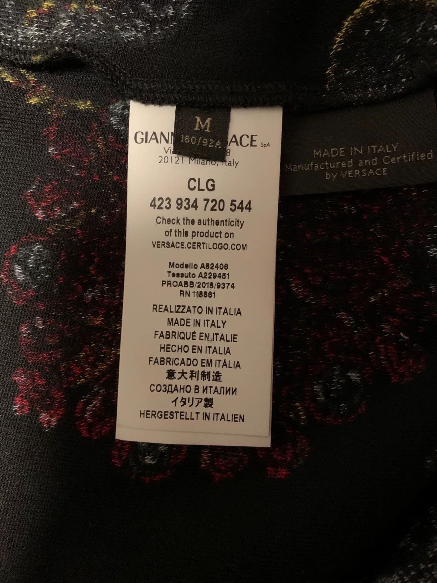 Versace Versace Men's Velvet Jacket Size US M / EU 48-50 / 2 - 6 Thumbnail