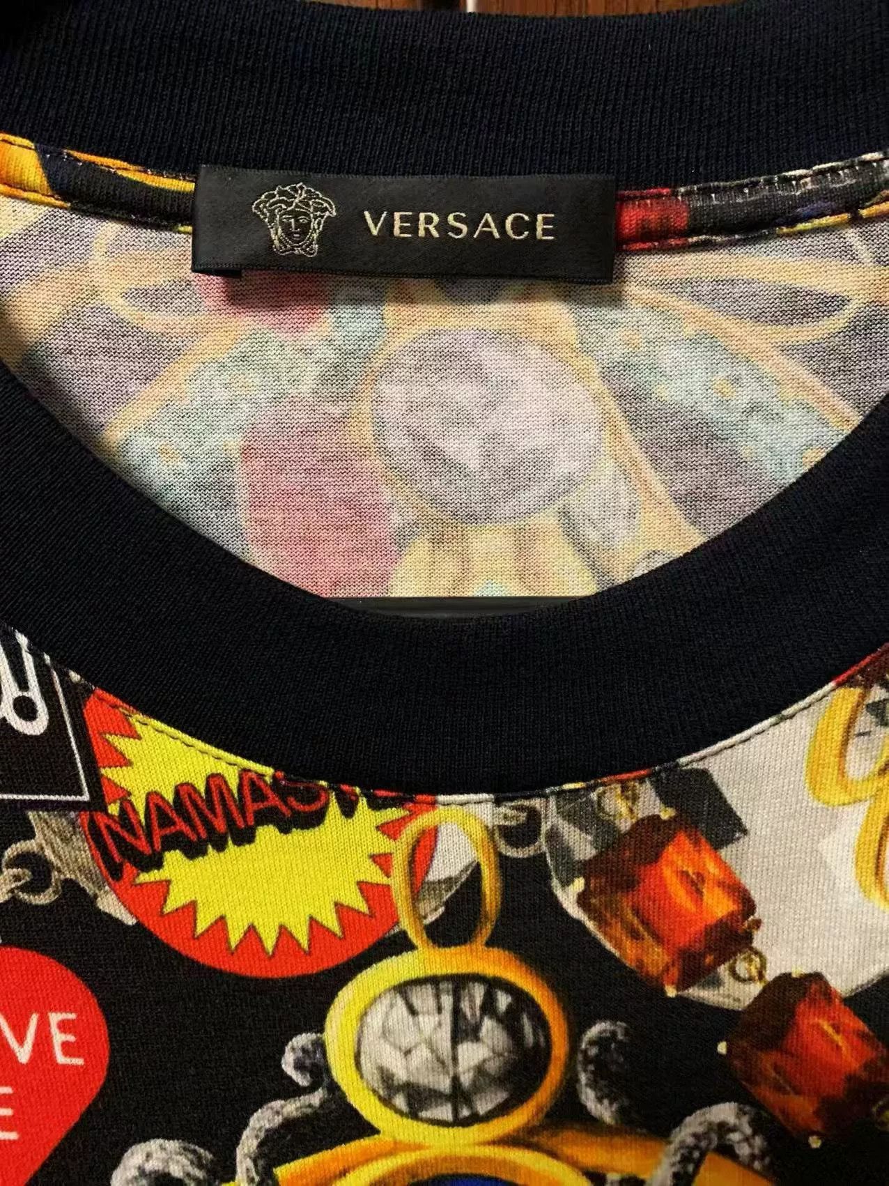 Versace Versace Men's Short-Sleeve T-Shirt Size US M / EU 48-50 / 2 - 3 Thumbnail