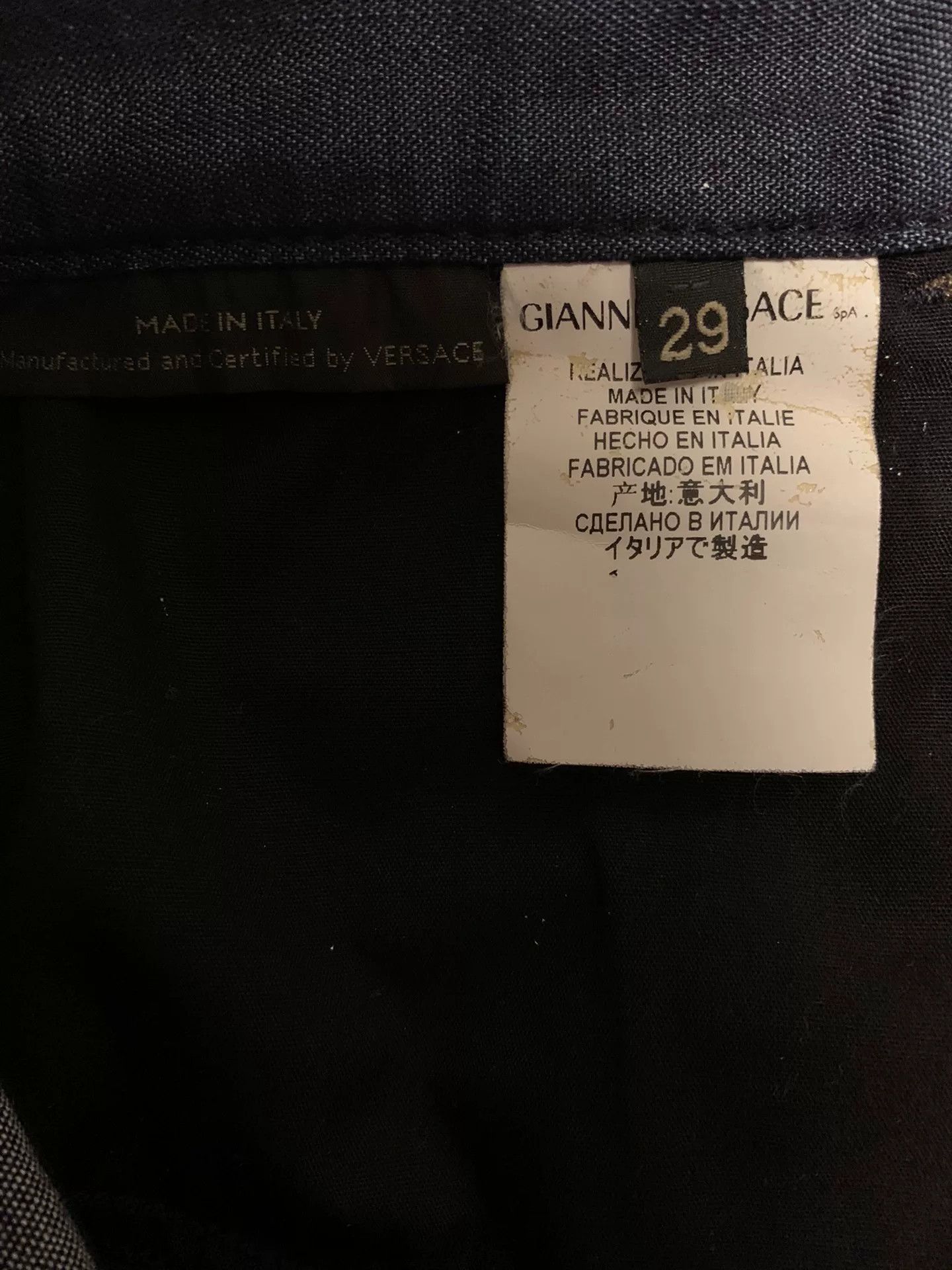 Versace Versace Men's Jeans Size US 29 - 5 Thumbnail