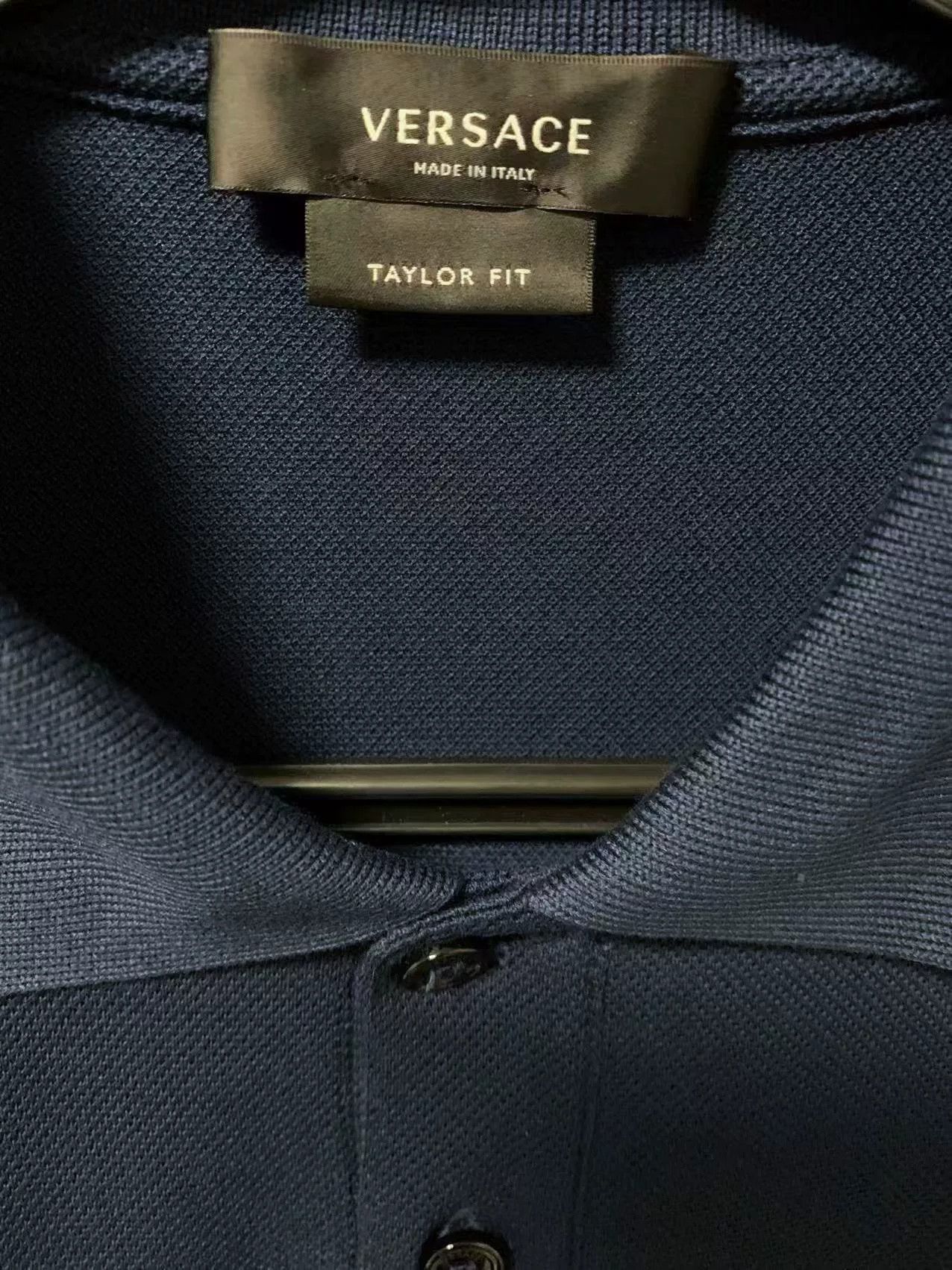 Versace Versace Embroidered Logo Polo Shirt Size US XS / EU 42 / 0 - 3 Thumbnail
