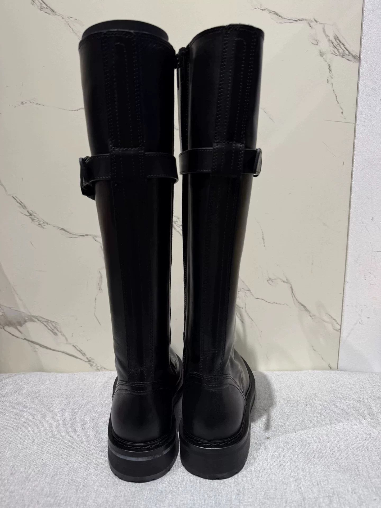 Ann Demeulemeester Ann Demeulemeester Black Lace-Up Boots Size US 6 / IT 36 - 3 Thumbnail