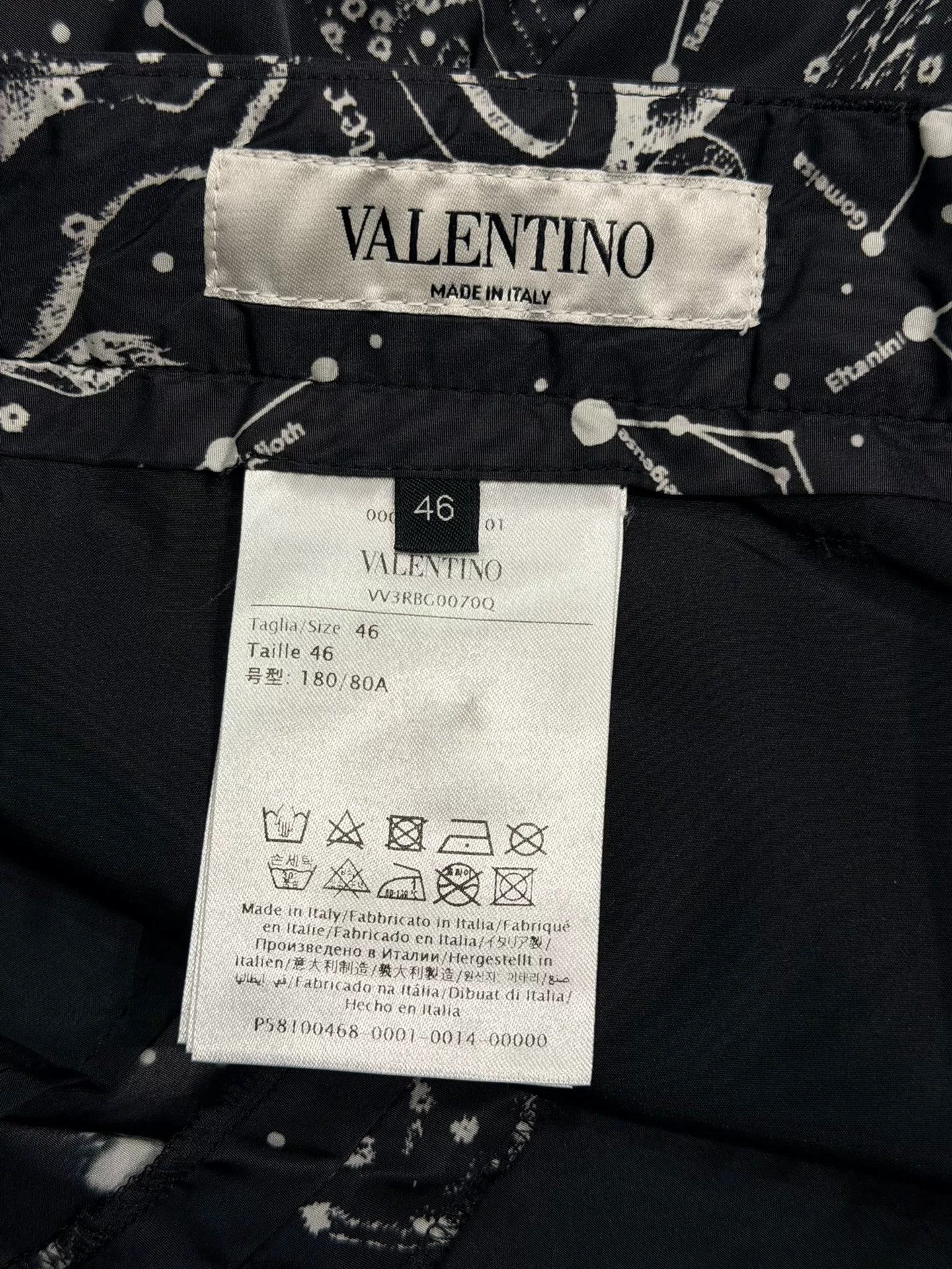 Valentino Valentino Constellation Print Men's Casual Pants Size US 30 / EU 46 - 5 Thumbnail