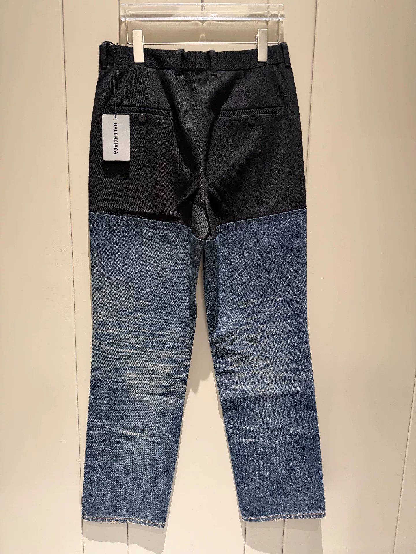 Balenciaga Balenciaga Patchwork Jeans Size US 30 / EU 46 - 2 Thumbnail