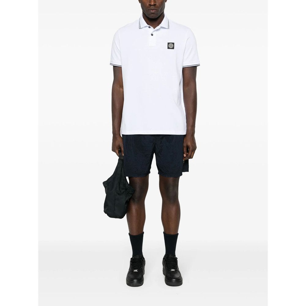 Stone Island Stone Island WHITE Polo Shirts Size US M / EU 48-50 / 2 - 5 Thumbnail