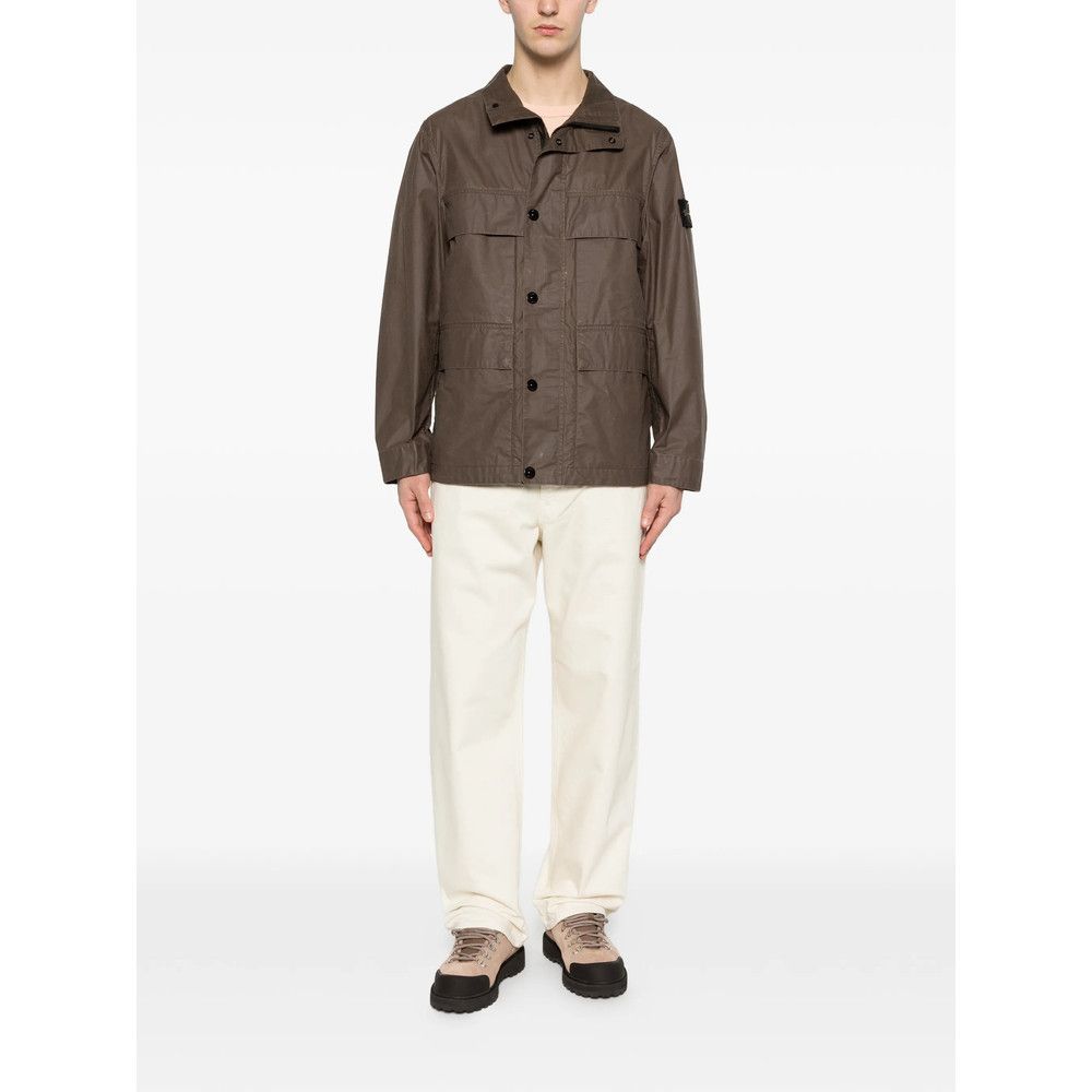 Stone Island Stone Island BROWN Jackets - Shirt Jackets Size US M / EU 48-50 / 2 - 2 Thumbnail