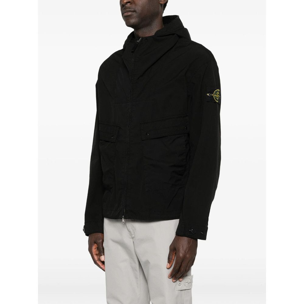 Stone Island Stone Island BLACK Jackets - Bomber Jackets Size US M / EU 48-50 / 2 - 2 Thumbnail
