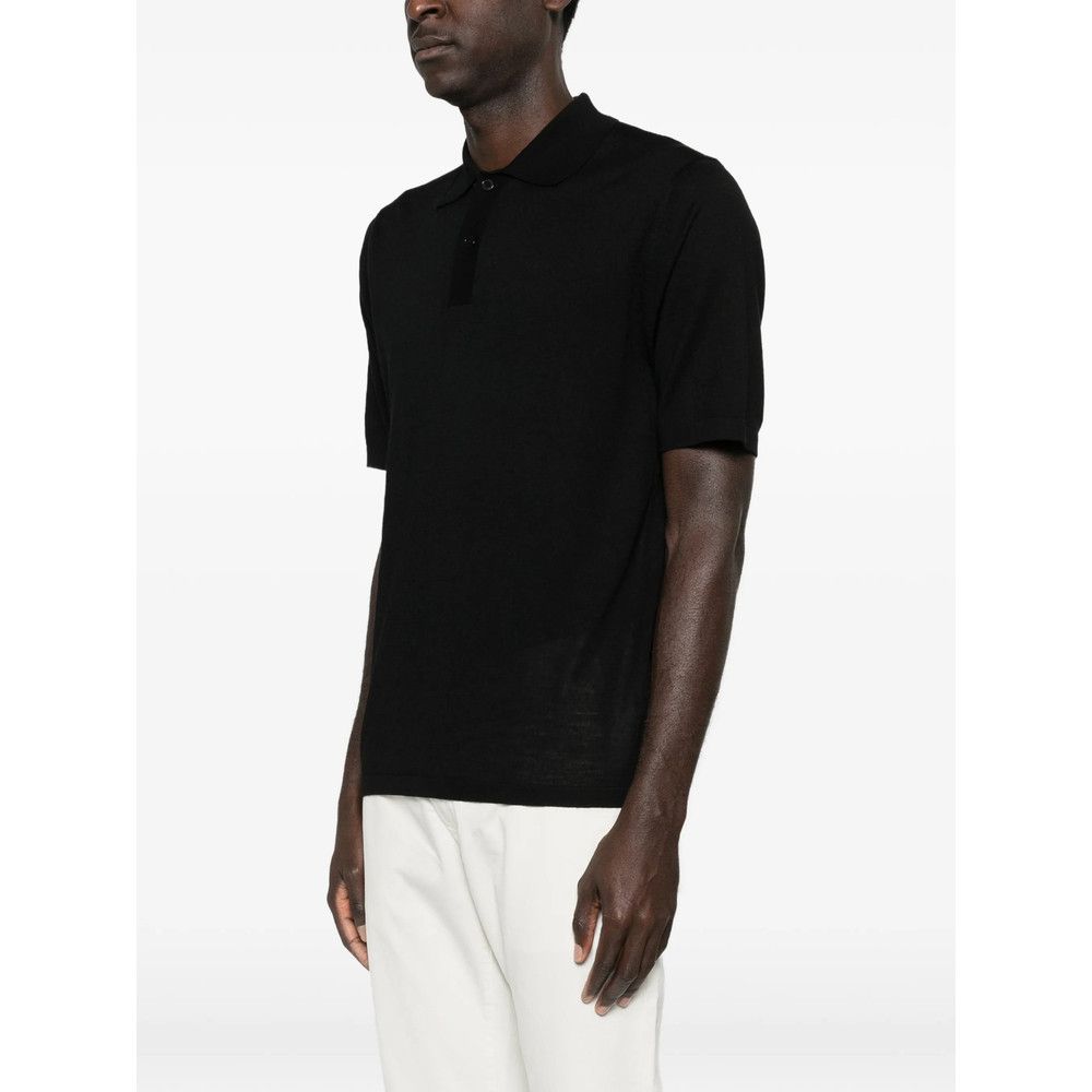 Samsoe Samsoe Samsoe Samsoe BLACK Polo Shirts Size US XL / EU 56 / 4 - 4 Thumbnail