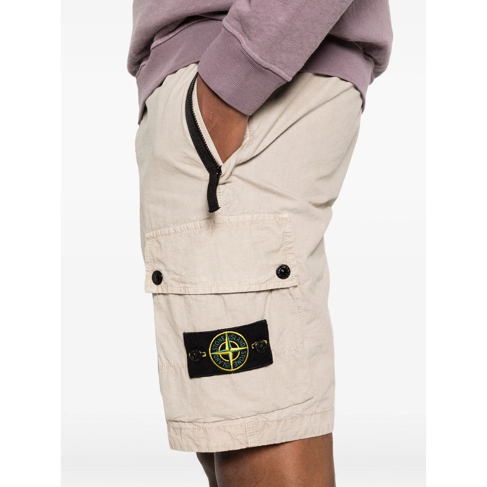 Stone Island Stone Island NEUTRALS Shorts - Cargo Shorts Size US 33 - 4 Thumbnail