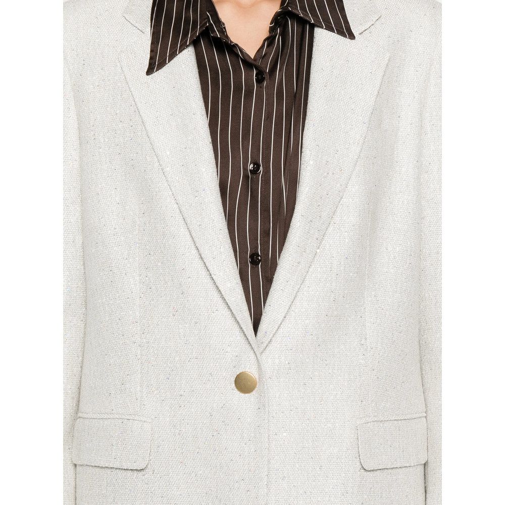 Tagliatore Tagliatore GREY Jackets - Blazers Size M / US 6-8 / IT 42-44 - 2 Thumbnail