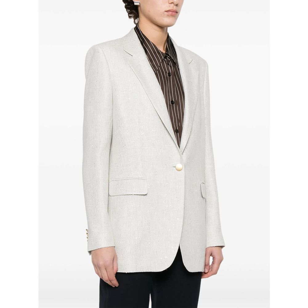 Tagliatore Tagliatore GREY Jackets - Blazers Size XL / US 12-14 / IT 48-50 - 5 Thumbnail