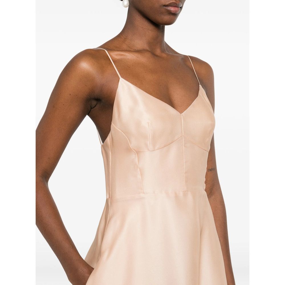 Alberta Ferretti Alberta Ferretti NEUTRALS Dresses - Day Dresses Size S / US 4 / IT 40 - 2 Thumbnail