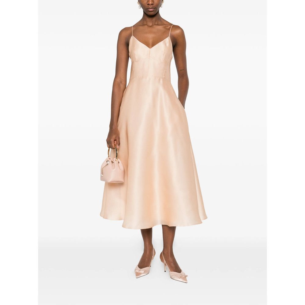 Alberta Ferretti Alberta Ferretti NEUTRALS Dresses - Day Dresses Size M / US 6-8 / IT 42-44 - 4 Thumbnail