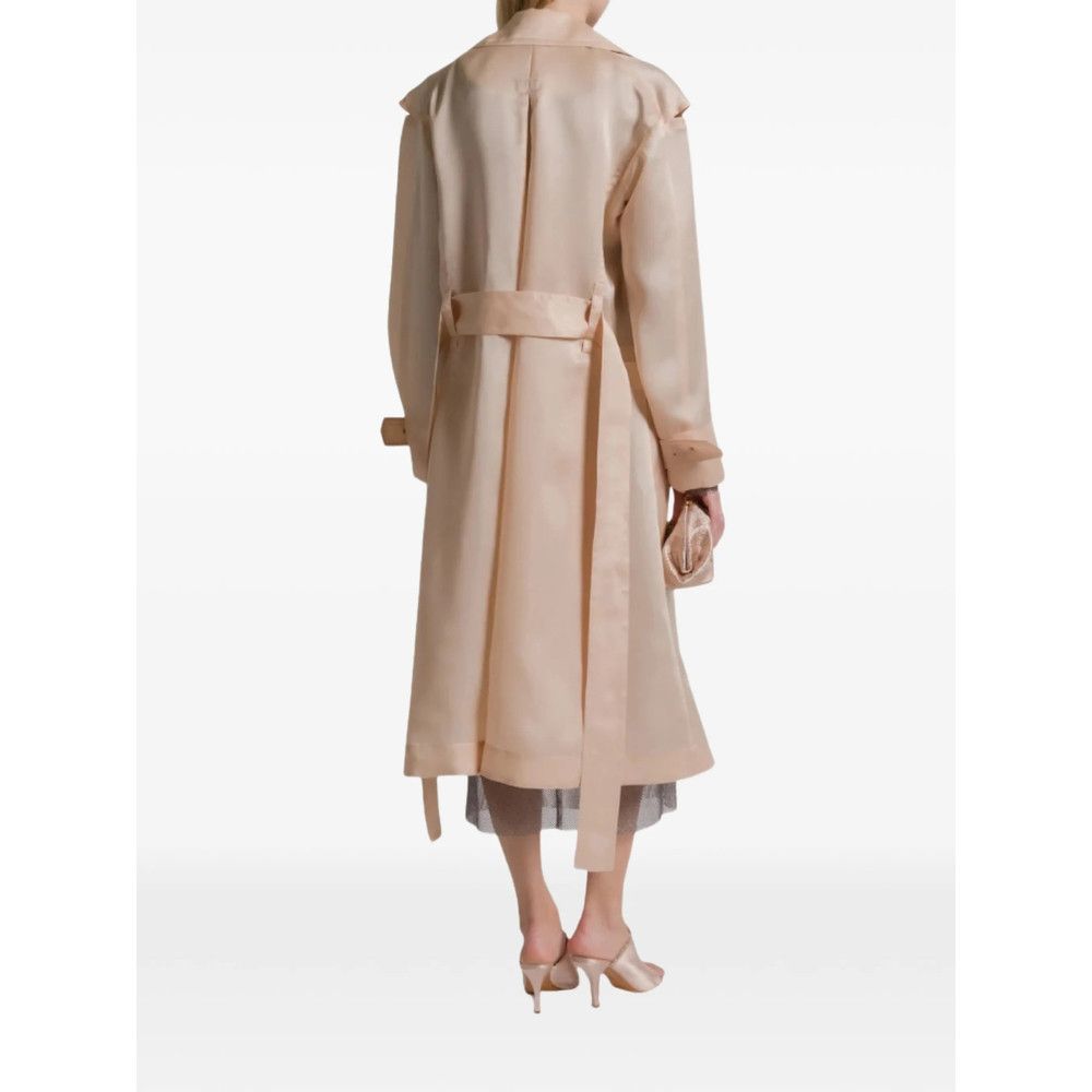 Alberta Ferretti Alberta Ferretti PINK Coats - Trench & Raincoats Size S / US 4 / IT 40 - 2 Thumbnail