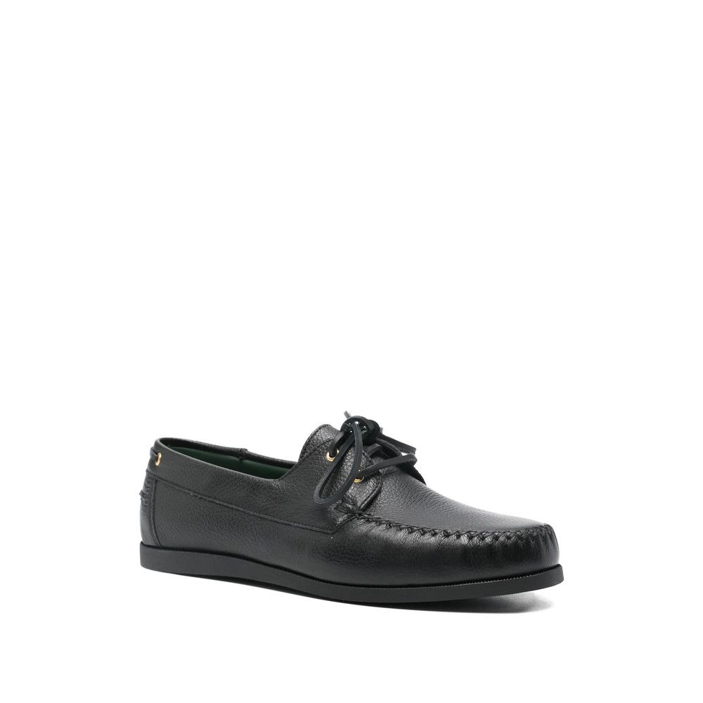 VINNY's Vinny's BLACK Boat Shoes Size US 9 / EU 42 - 2 Thumbnail