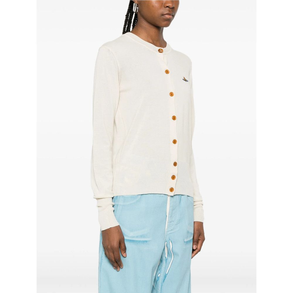 Vivienne Westwood Vivienne Westwood NEUTRALS Knitwear - Cardigans Size M / US 6-8 / IT 42-44 - 4 Thumbnail