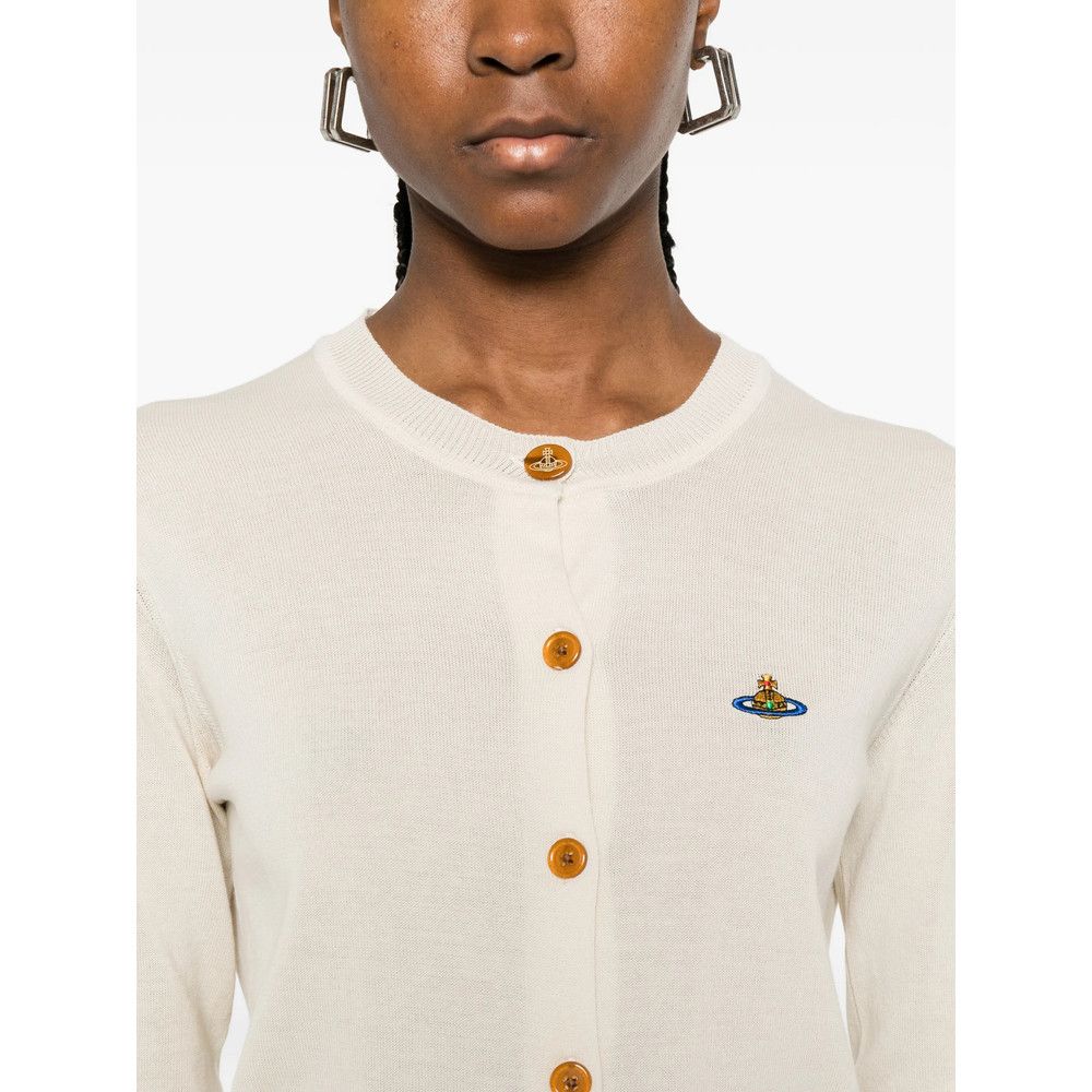 Vivienne Westwood Vivienne Westwood NEUTRALS Knitwear - Cardigans Size M / US 6-8 / IT 42-44 - 3 Thumbnail