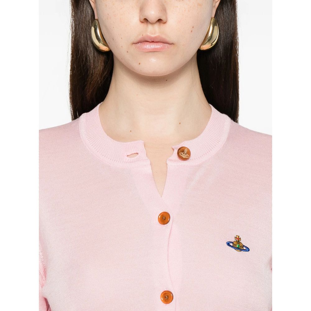Vivienne Westwood Vivienne Westwood PINK Knitwear - Cardigans Size M / US 6-8 / IT 42-44 - 2 Thumbnail