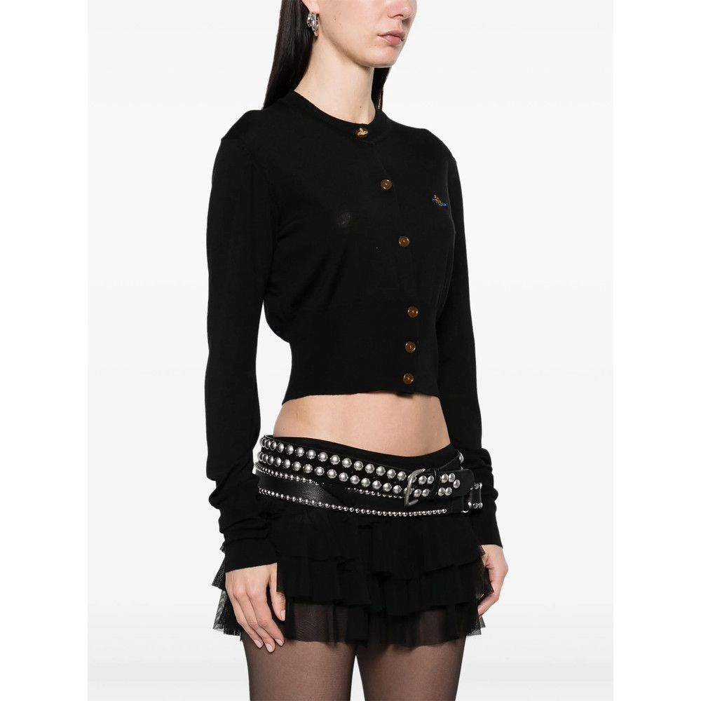 Vivienne Westwood Vivienne Westwood BLACK Knitwear - Cardigans Size M / US 6-8 / IT 42-44 - 5 Thumbnail