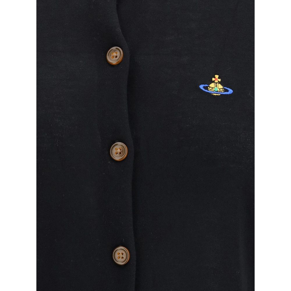 Vivienne Westwood Vivienne Westwood BLACK Knitwear - Cardigans Size XS / US 0-2 / IT 36-38 - 2 Thumbnail