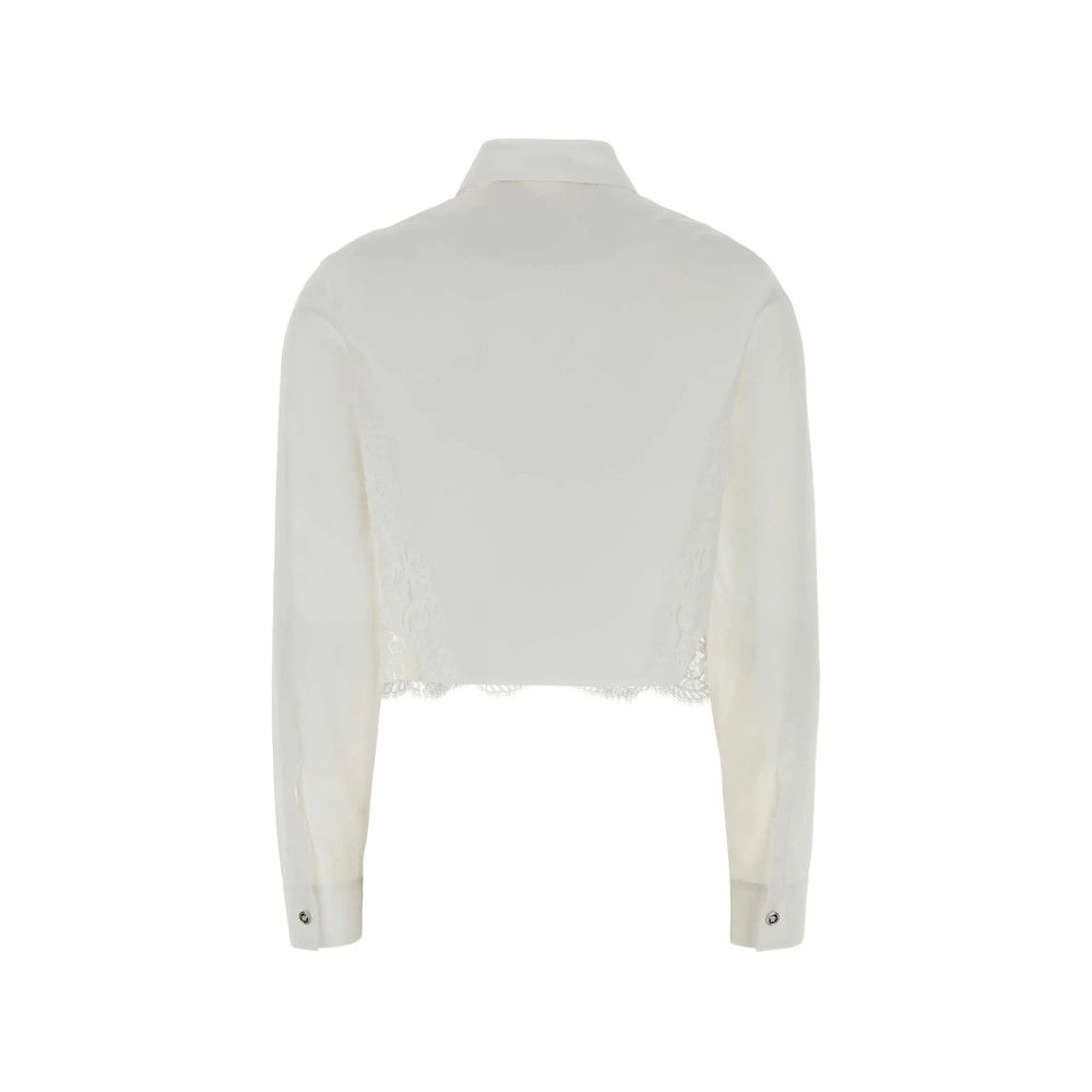 Versace Versace WHITE Tops - Shirts Size S / US 4 / IT 40 - 2 Thumbnail