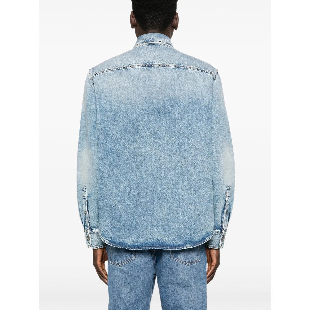 Versace Versace BLUE Shirts Size US XL / EU 56 / 4 - 5 Thumbnail