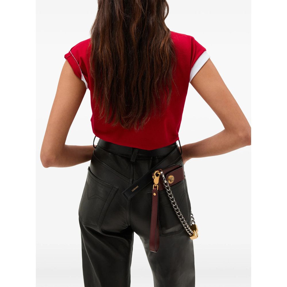 Versace Versace RED Tops - T-shirts & Jerseys Size S / US 4 / IT 40 - 3 Thumbnail