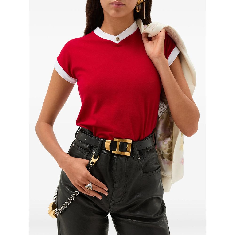 Versace Versace RED Tops - T-shirts & Jerseys Size M / US 6-8 / IT 42-44 - 4 Thumbnail