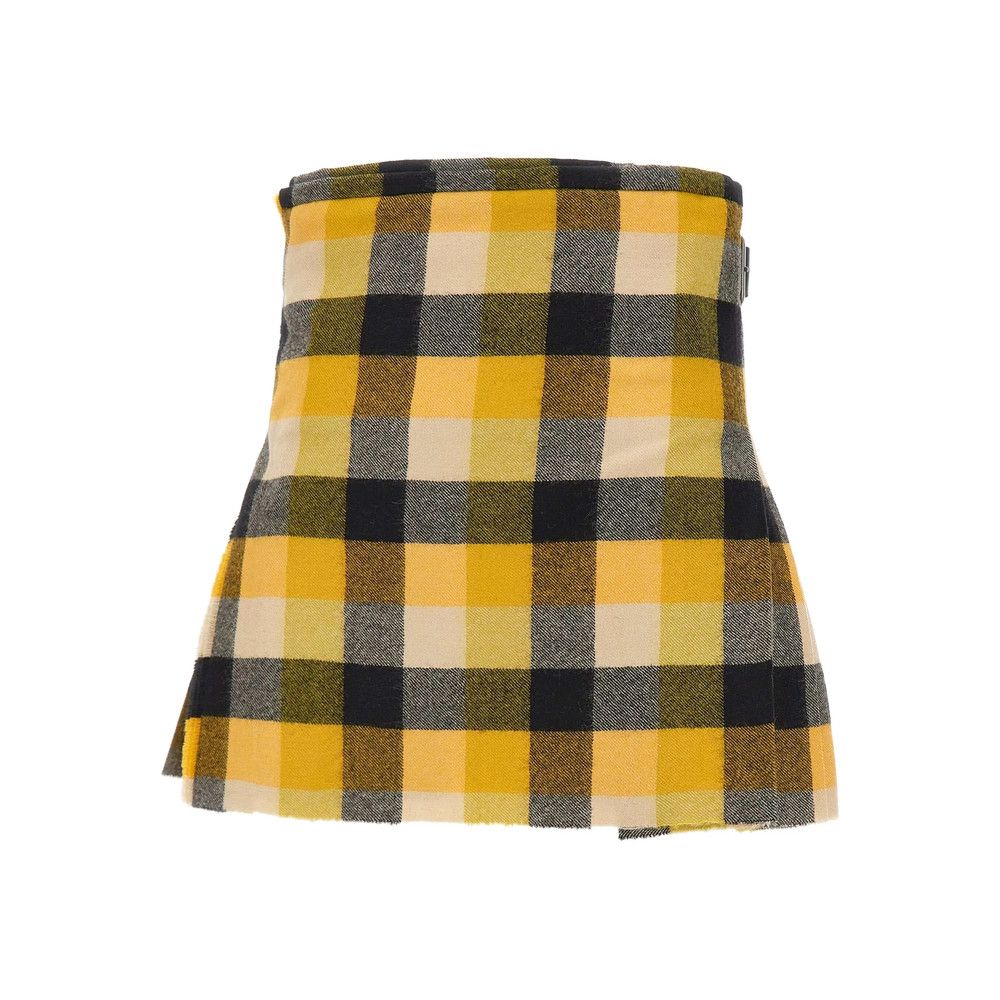 Vivienne Westwood Vivienne Westwood YELLOW Skirts - Pleated Skirts Size 26" / US 2 / IT 38 - 2 Thumbnail