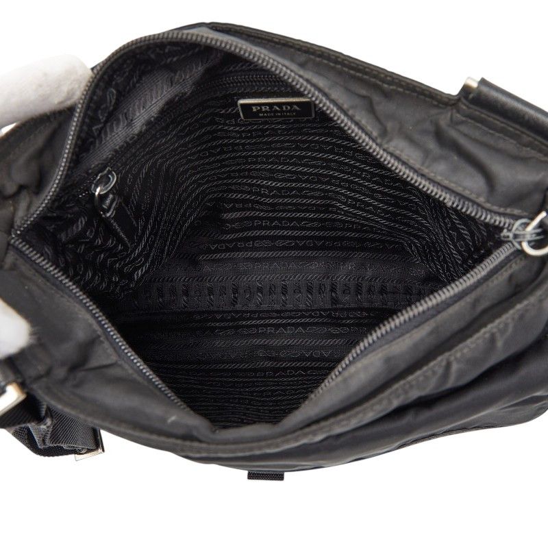 Prada Prada Prada Triangle Logo Plate Nylon Leather Shoulder Bag Textile Shoulder Bag DUTY FREE for USA Size ONE SIZE - 2 Thumbnail