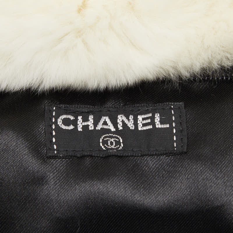 Chanel Chanel Chanel Coco Mark Rabbit Fur Chain Shoulder Bag Fur Shoulder Bag DUTY FREE for USA Size ONE SIZE - 3 Thumbnail