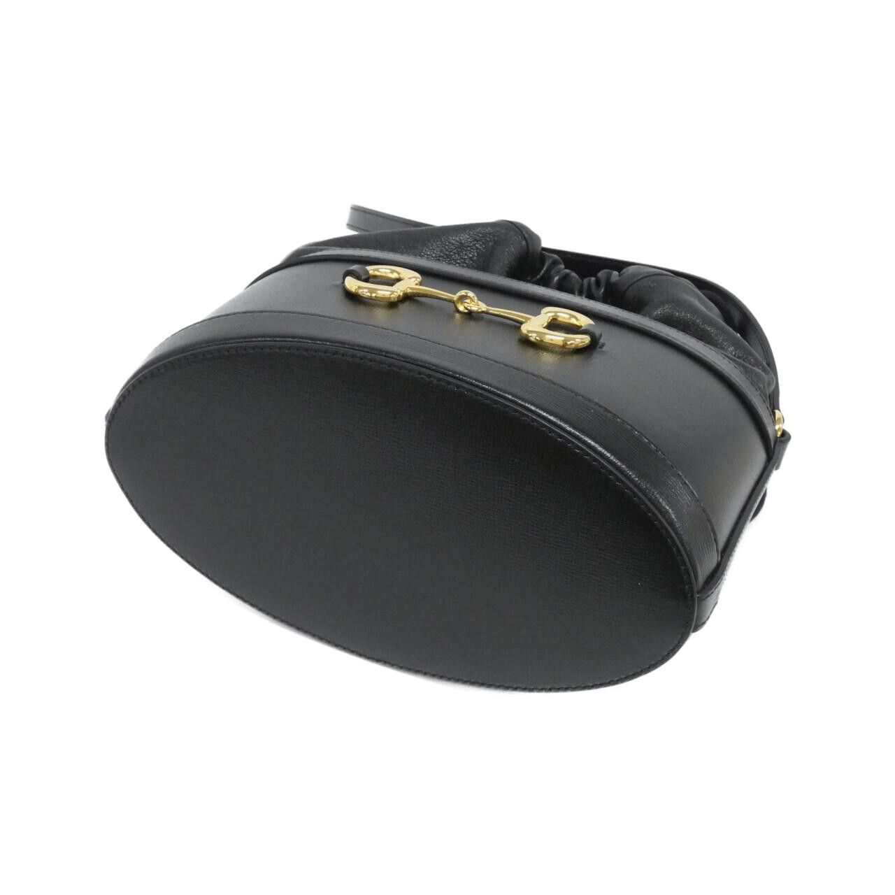 Gucci Gucci Gucci HORSEBIT 1955 Leather Shoulder Bag Leather Shoulder Bag 602118 1DBLG DUTY FREE for USA Size ONE SIZE - 3 Thumbnail