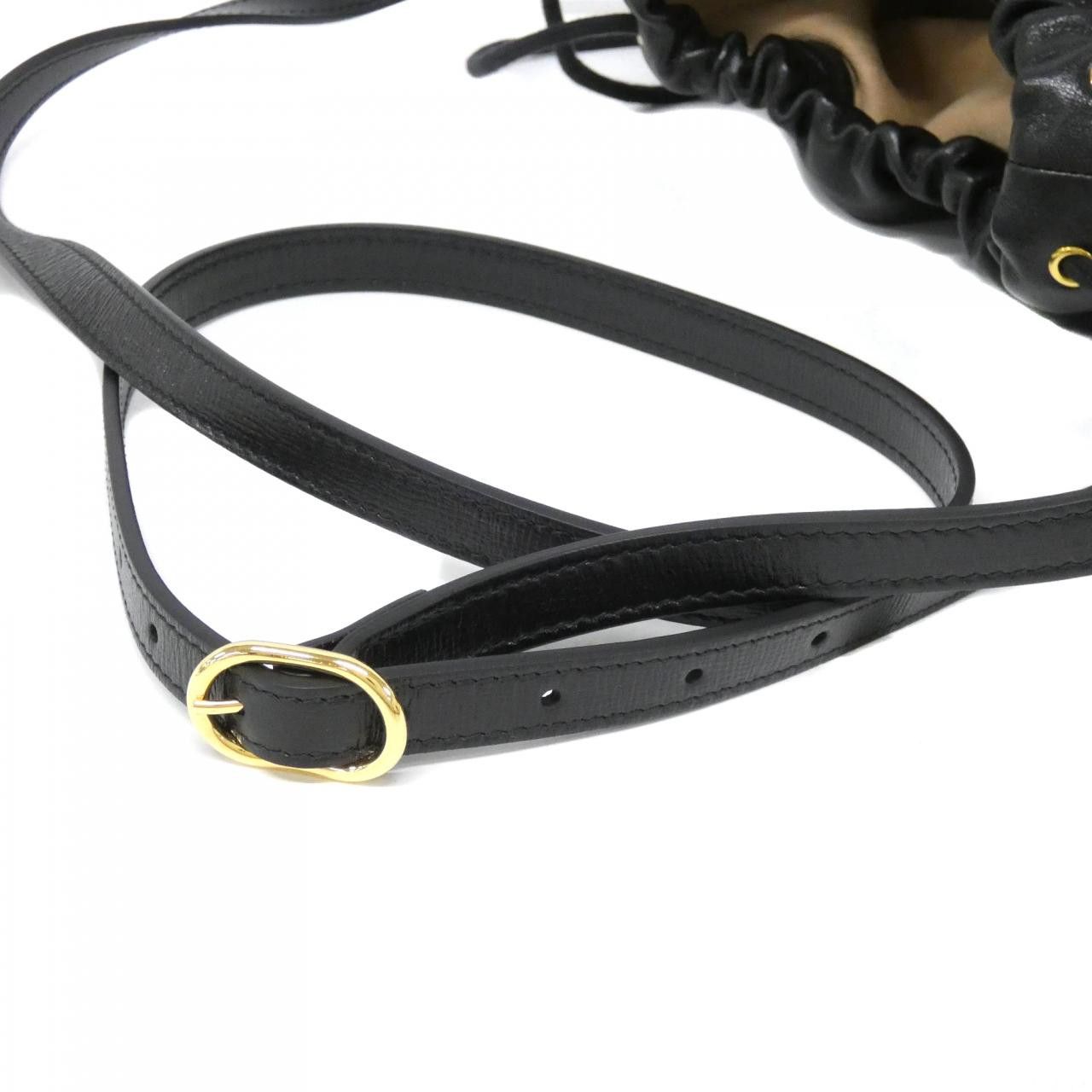Gucci Gucci Gucci HORSEBIT 1955 Leather Shoulder Bag Leather Shoulder Bag 602118 1DBLG DUTY FREE for USA Size ONE SIZE - 5 Thumbnail
