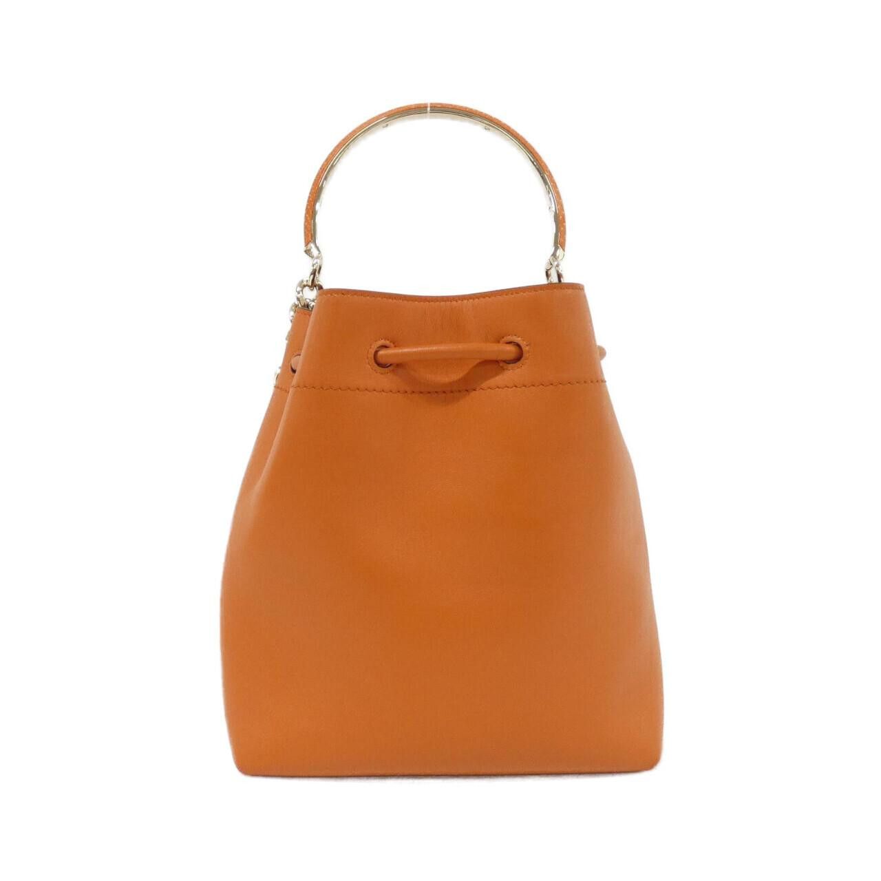 Jimmy Choo Jimmy Choo Jimmy Choo BON BON BUCKET Calfskin Elaphe Snake Bag Leather Shoulder Bag BONBONBUCKETKQD DUTY FREE for USA Size ONE SIZE - 2 Thumbnail