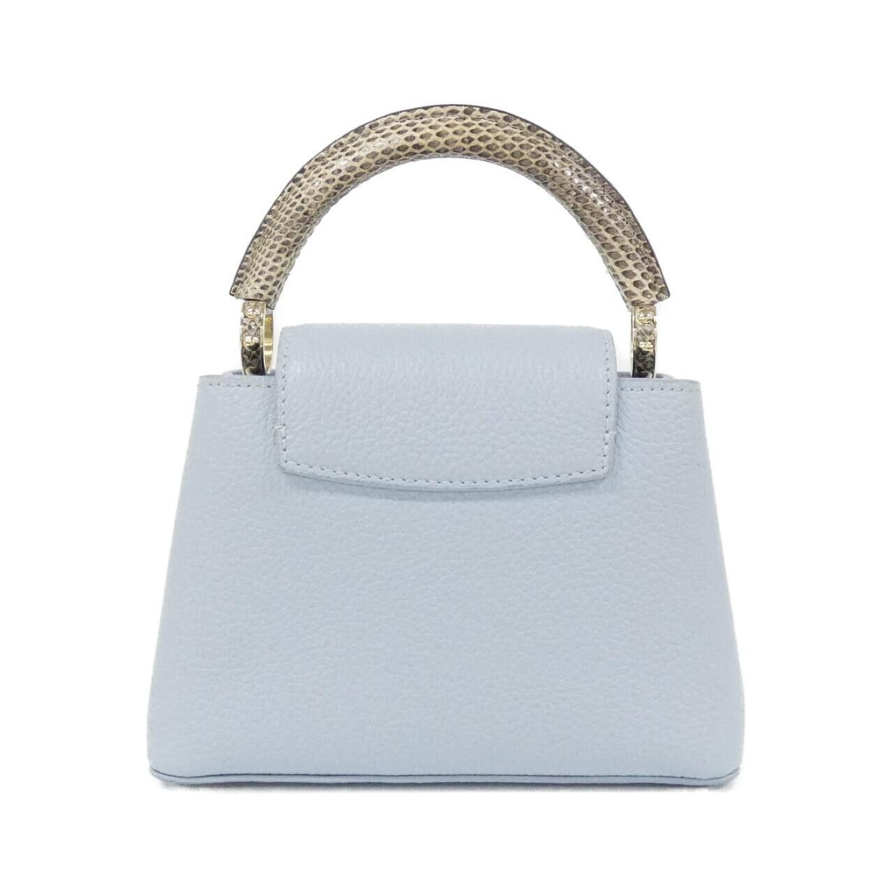 Louis Vuitton Louis Vuitton Louis Vuitton Capucines MINI Calfskin Ayers Handbag Leather Crossbody Bag M55920 DUTY FREE for USA Size ONE SIZE - 2 Thumbnail