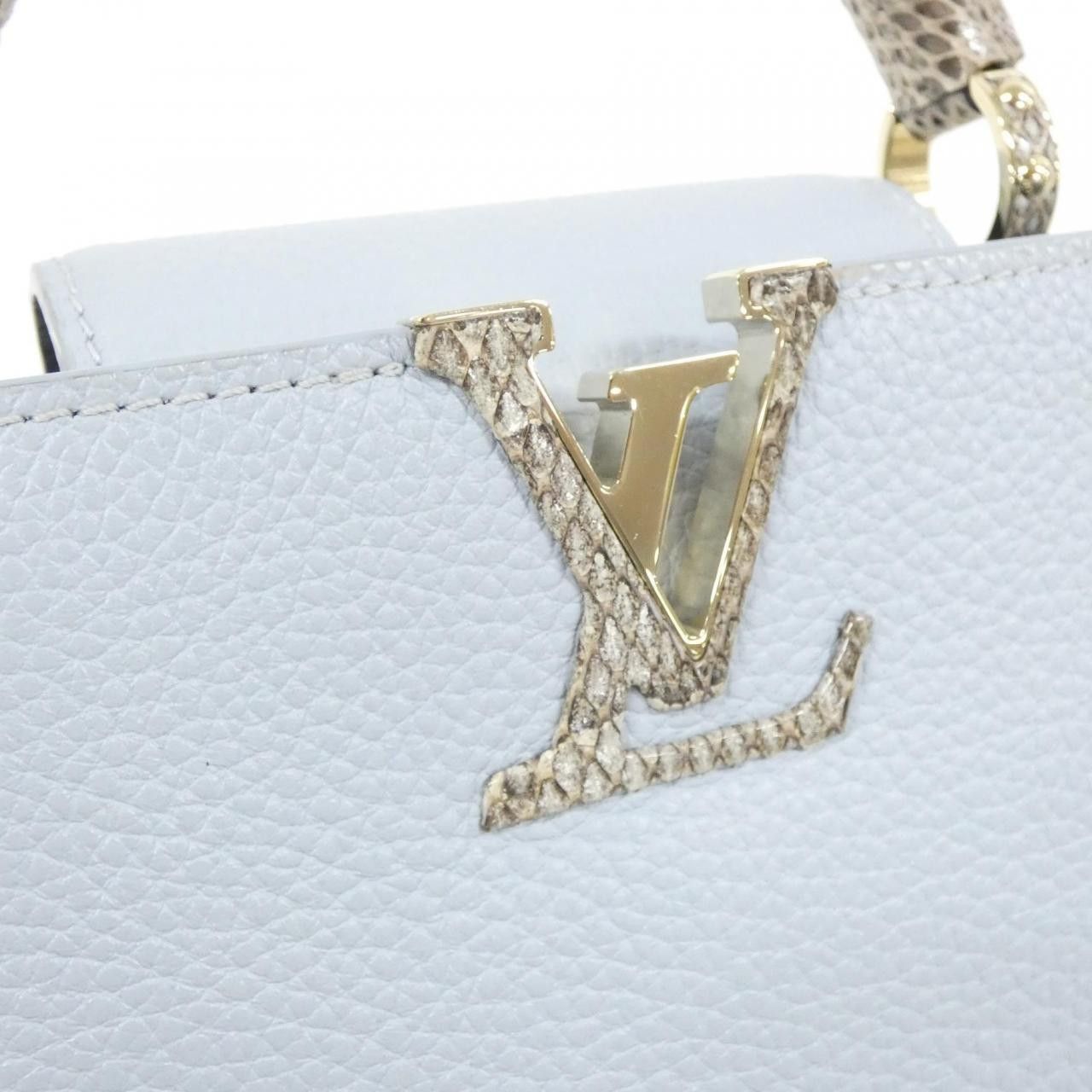 Louis Vuitton Louis Vuitton Louis Vuitton Capucines MINI Calfskin Ayers Handbag Leather Crossbody Bag M55920 DUTY FREE for USA Size ONE SIZE - 5 Thumbnail
