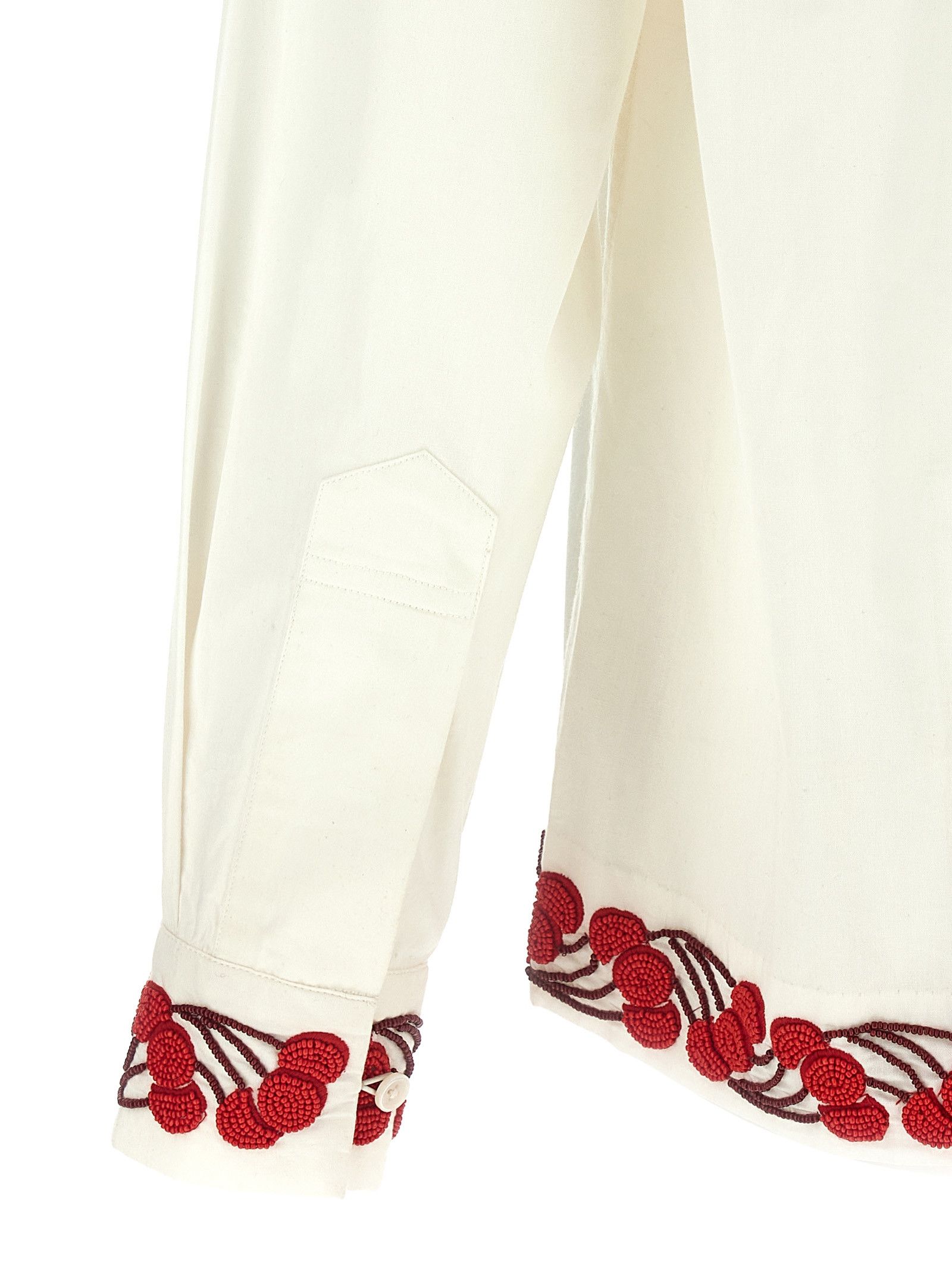 Bode 'Cherry Lane Beaded' Shirt Size US XXL / EU 58 / 5 - 4 Thumbnail