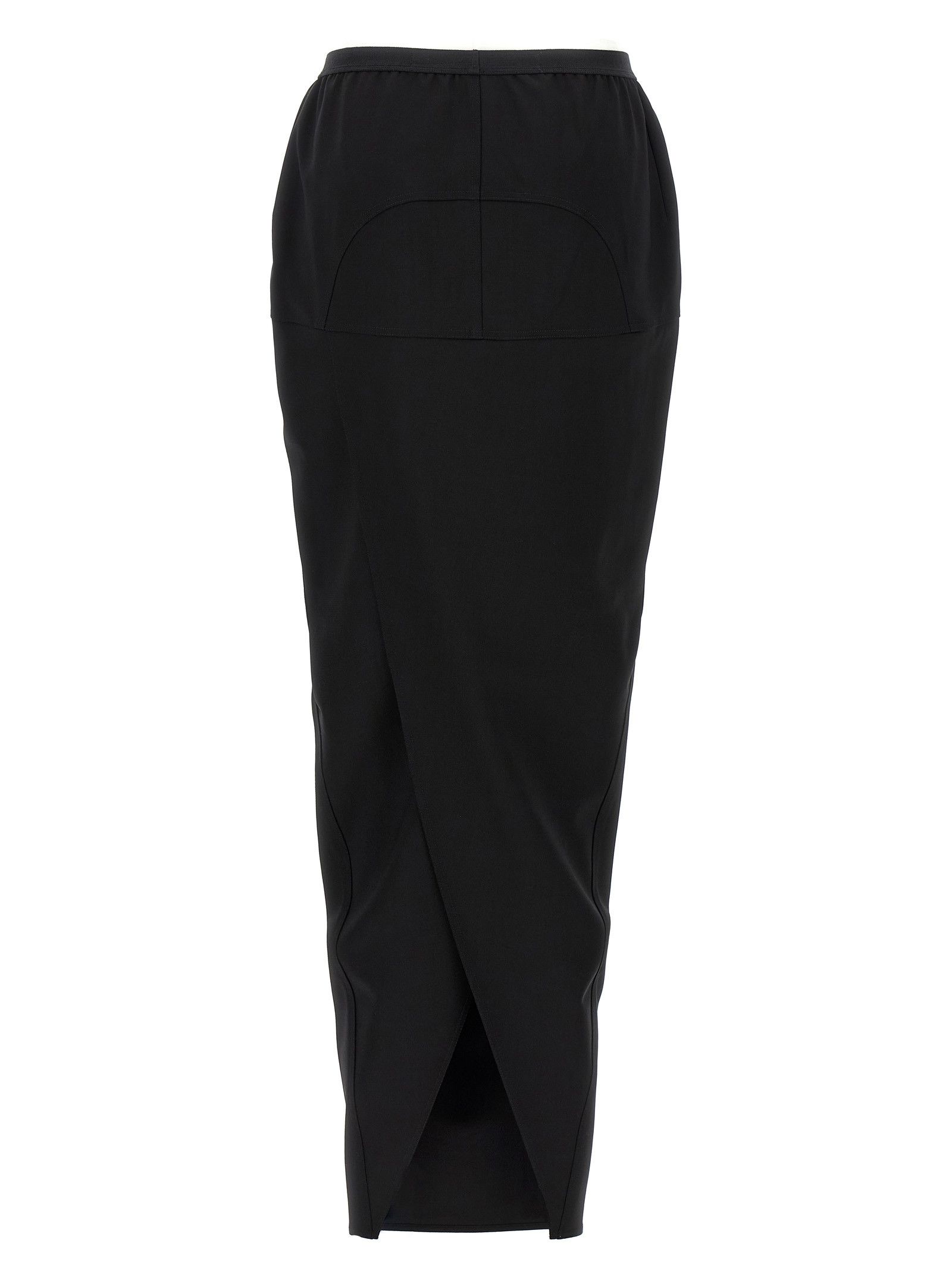 Rick Owens 'Soft Pillar Long' Skirt Size 26" / US 2 / IT 38 - 2 Thumbnail