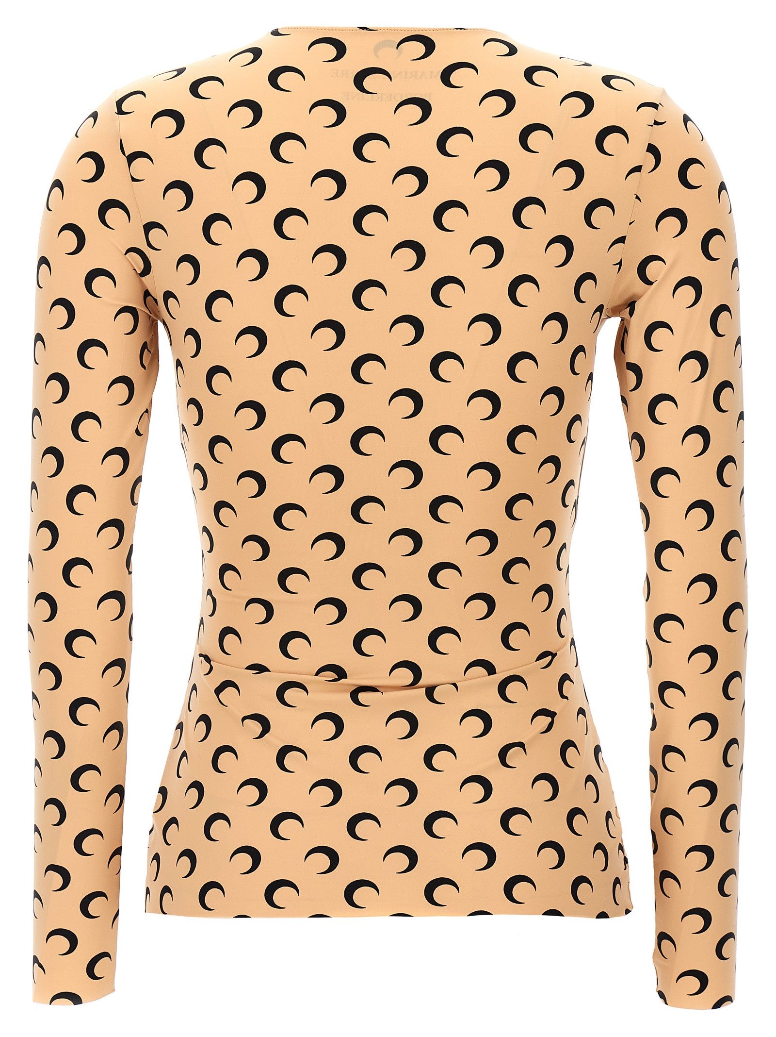 Marine Serre 'Moon Printed Jersey' Top Size XS / US 0-2 / IT 36-38 - 2 Thumbnail