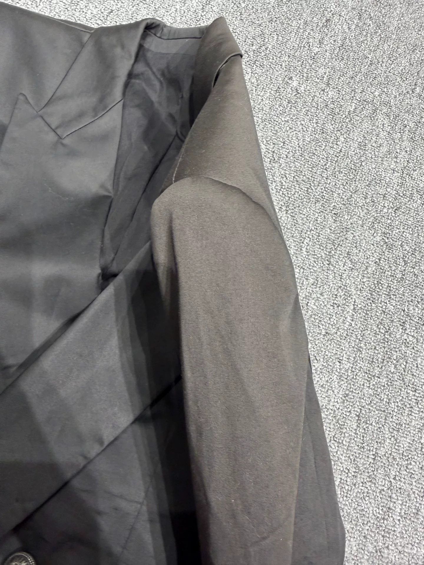 Balmain BALMAIN Men's Black Double-Breasted Suit Jacket Size US M / EU 48-50 / 2 - 8 Thumbnail
