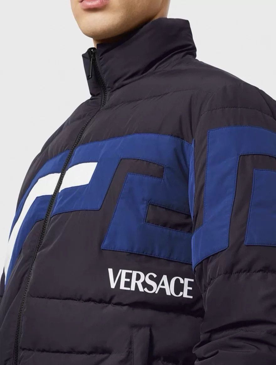 Versace Versace Stand Collar Reversible Padded Jacket Size US M / EU 48-50 / 2 - 8 Thumbnail