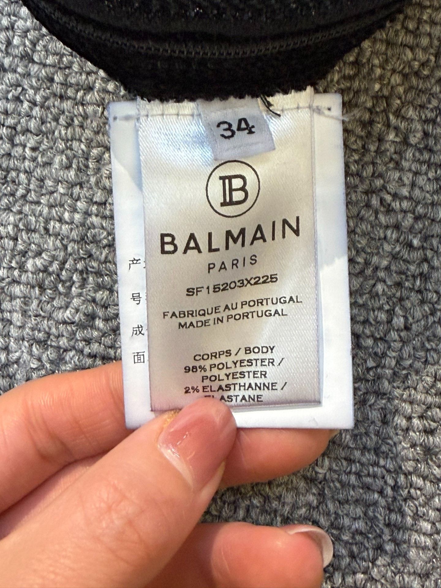 Balmain BALMAIN Women's Velvet Trousers Size 36" / US 14 / IT 50 - 5 Thumbnail