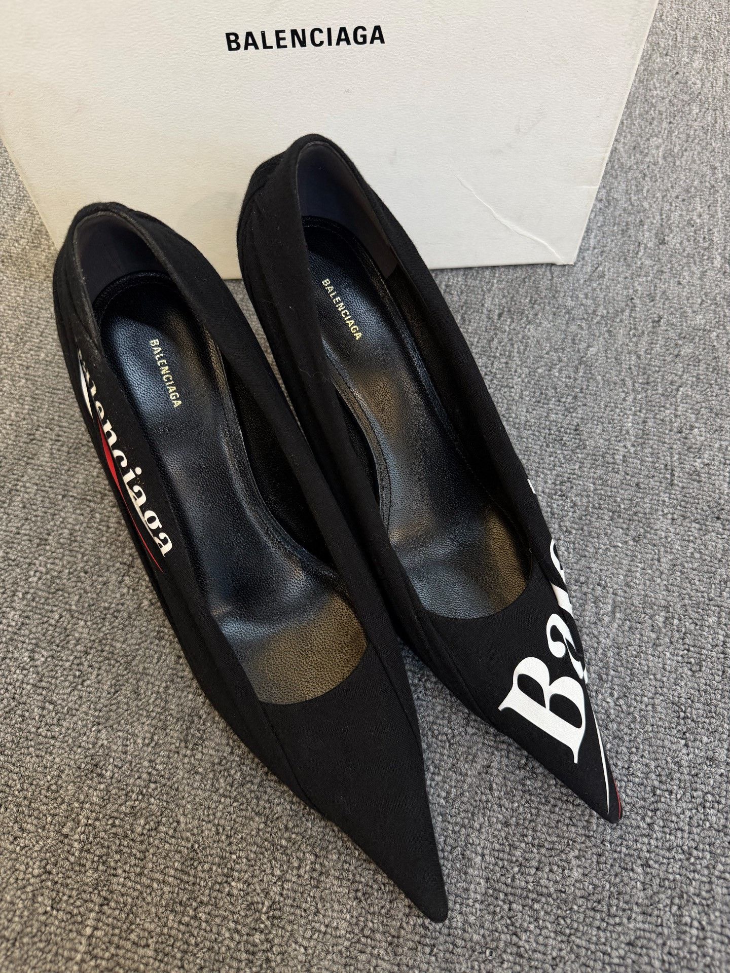 Balenciaga Balenciaga Coca-Cola Pointed Toe Heels Size US 9 / IT 39 - 2 Thumbnail