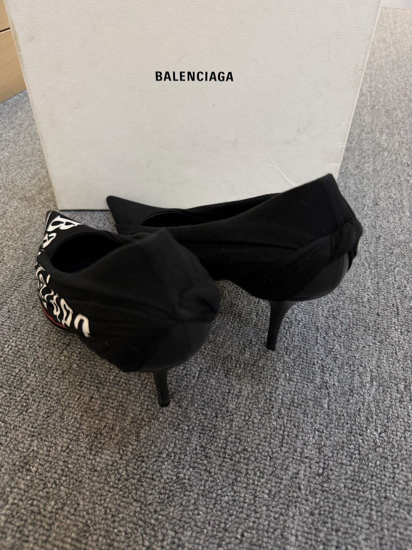 Balenciaga Balenciaga Coca-Cola Pointed Toe Heels Size US 9 / IT 39 - 5 Thumbnail