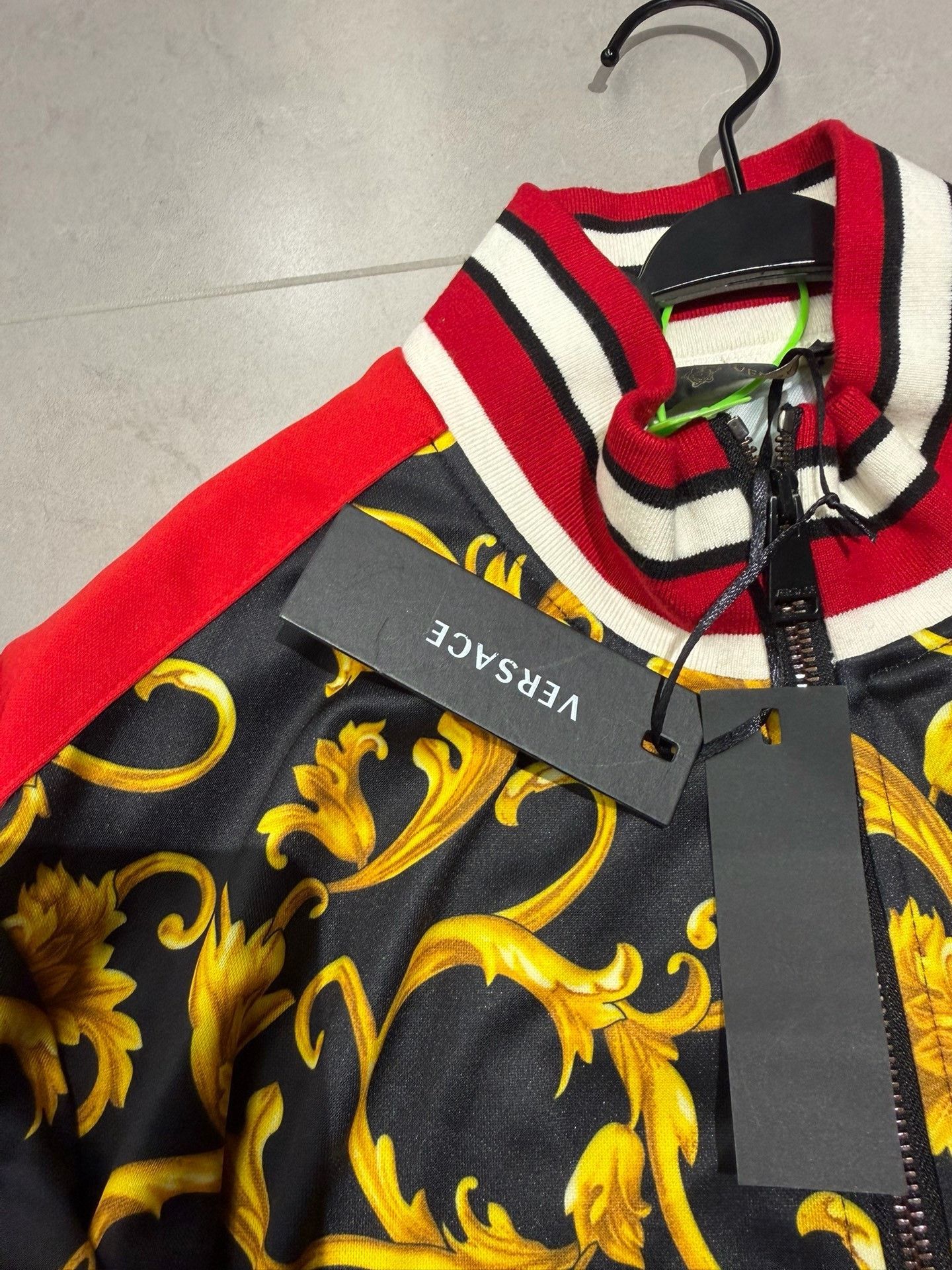 Versace Versace Baroque Print Men's Zip Jacket Size US L / EU 52-54 / 3 - 4 Thumbnail