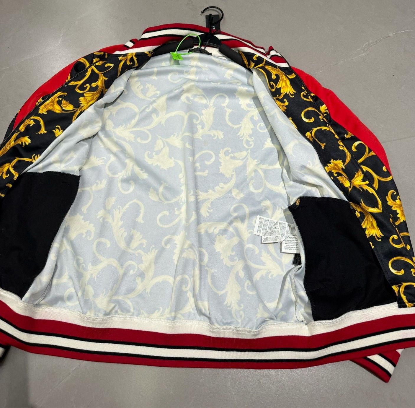 Versace Versace Baroque Print Men's Zip Jacket Size US L / EU 52-54 / 3 - 7 Thumbnail