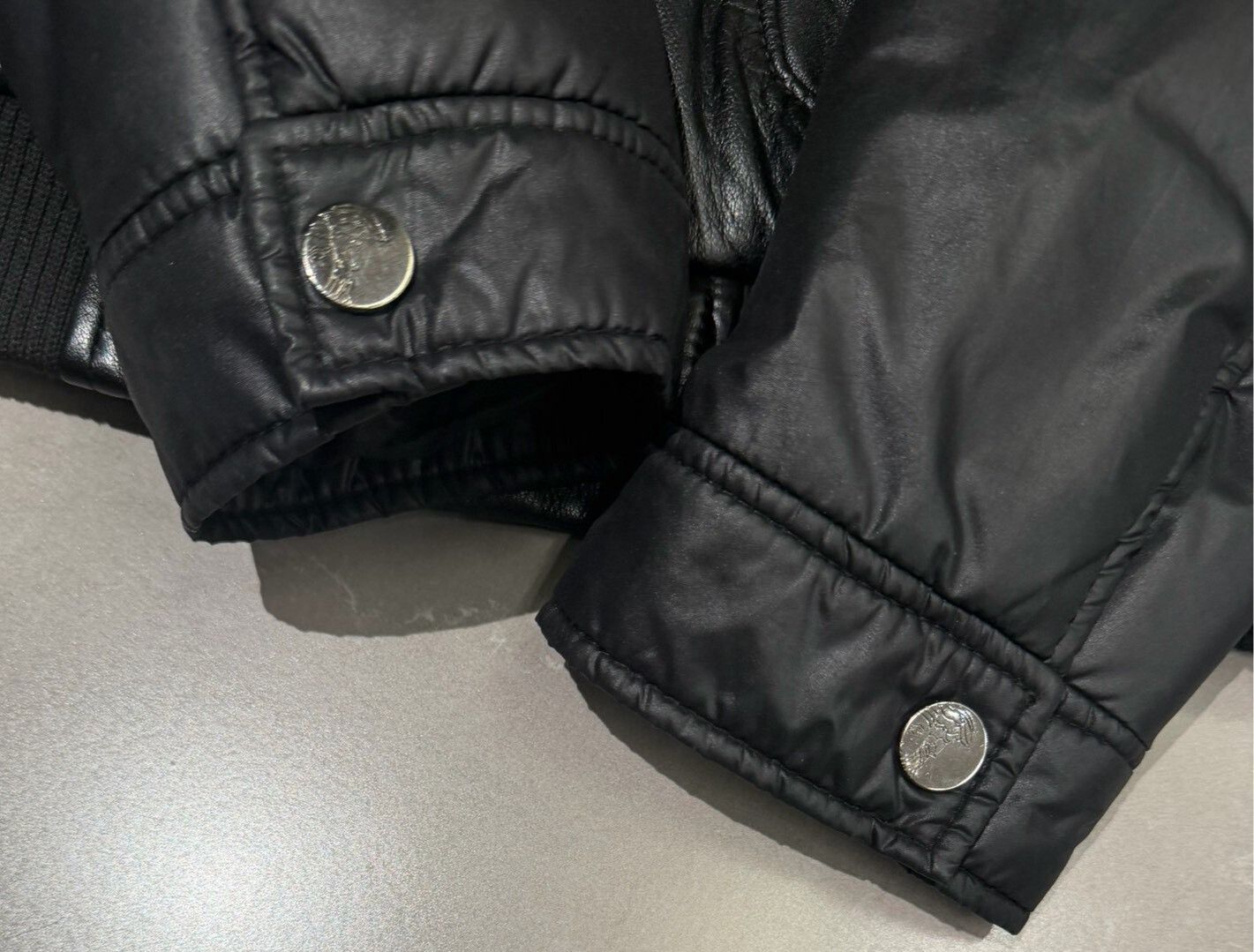 Versace Versace Men's Black Lambskin Medusa Jacket Size US M / EU 48-50 / 2 - 2 Thumbnail
