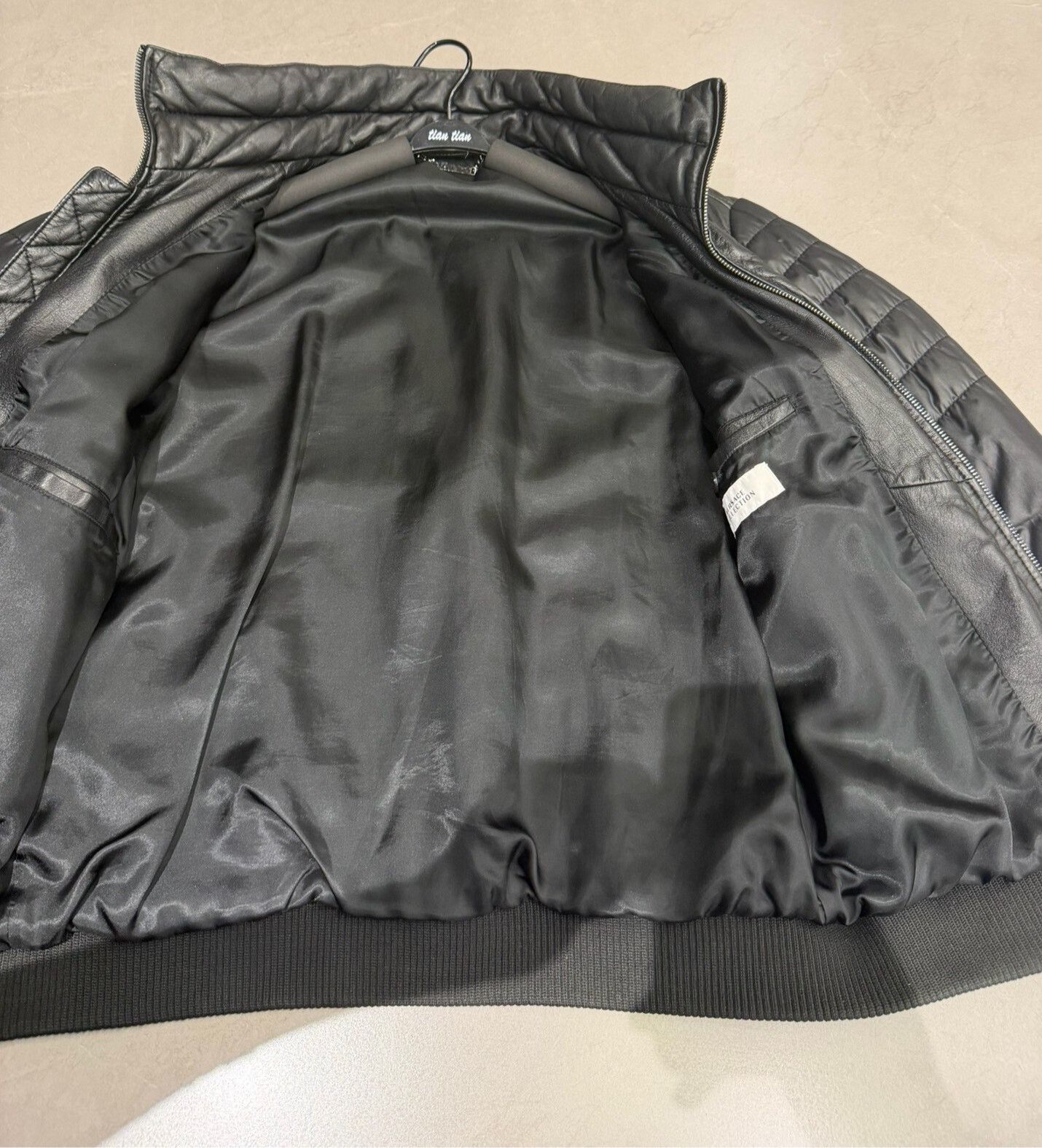 Versace Versace Men's Black Lambskin Medusa Jacket Size US M / EU 48-50 / 2 - 6 Thumbnail