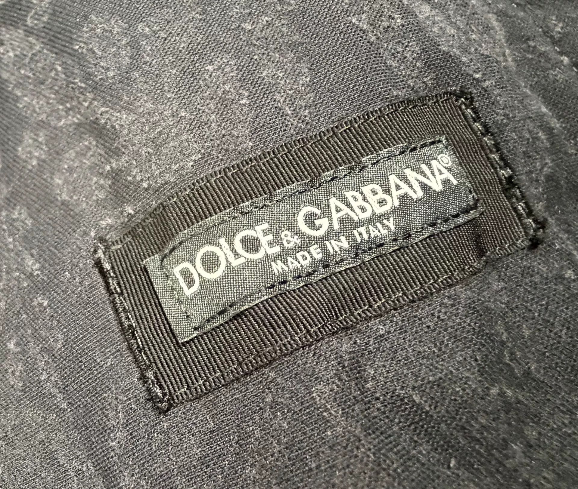 Dolce & Gabbana Dolce & Gabbana Men's Velvet Embossed Jacket Size US M / EU 48-50 / 2 - 7 Thumbnail